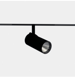 LedsC4 - Proyector Strom 55 LV 24 3000K CRI 90 18.8° ON-OFF negro texturizado 2272lm