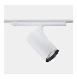 LedsC4 - Proyector Strom diámetro 80 34 3000K CRI 90 33.3° Casambi blanco texturizado 3219lm