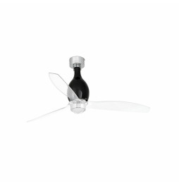 FARO - Ventilador mini ETERFAN 1280mm negro mate 17W 3000K