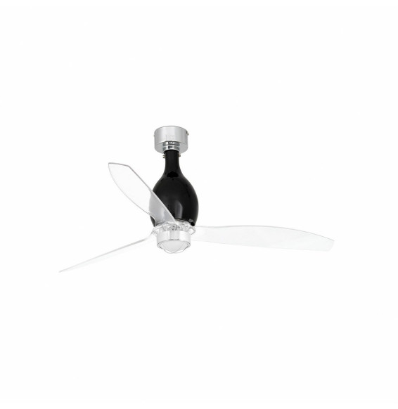 FARO - Ventilador mini ETERFAN 1280mm negro mate 17W 3000K