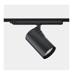 LedsC4 - Proyector Strom diámetro 80 34 3500K CRI 90 23.4° ON-OFF negro texturizado 3534lm