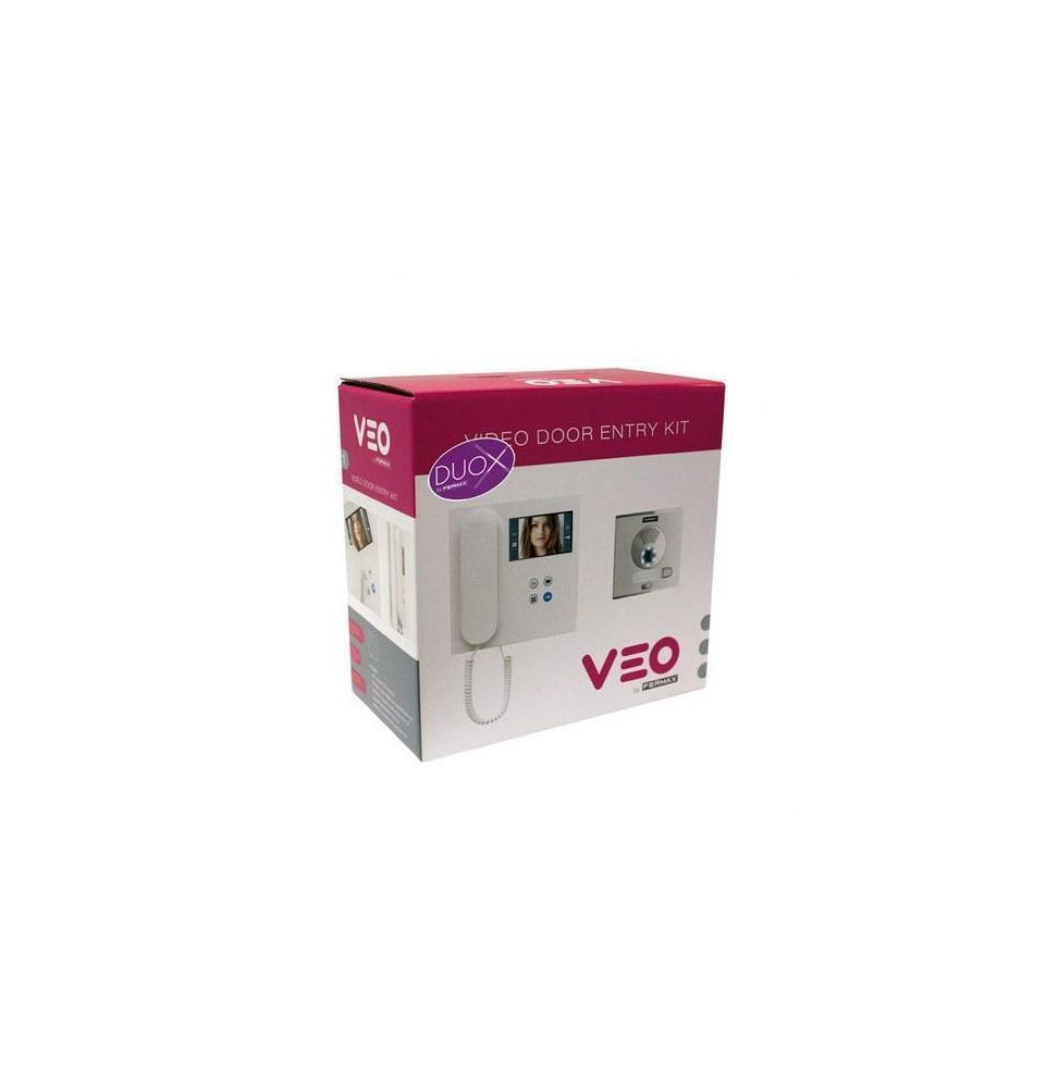 FERMAX - Kit video placa CITY y monitor VEO DUOX PLUS 1L