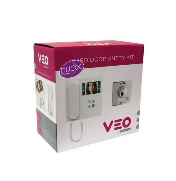 FERMAX - Kit video placa CITY y monitor VEO DUOX PLUS 1L