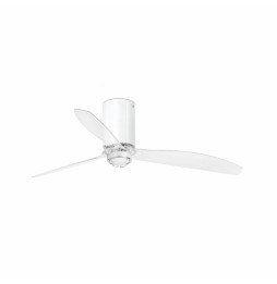 FARO - Ventilador mini TUBE FAN 1280mm blanco brillo 3 palas S/R