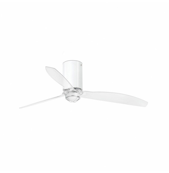FARO - Ventilador mini TUBE FAN 1280mm blanco brillo 3 palas S/R