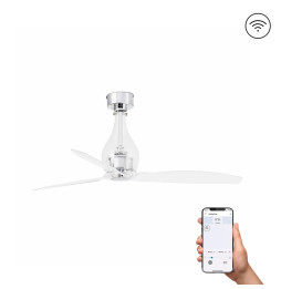 FARO - Ventilador mini ETERFAN 1280mm cristal 3 palas S/R