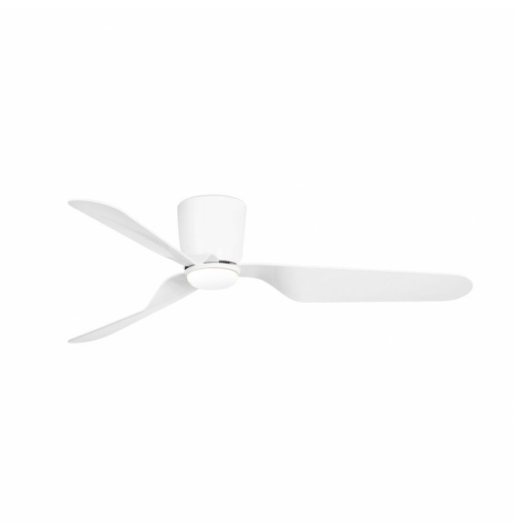 FARO - Ventilador PEMBA diámetro 1320mm 3 palas 15W 3000K blanco