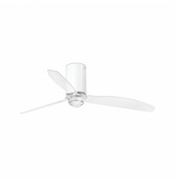 FARO - Ventilador mini TUBE FAN 1280mm blanco brillo 3 palas