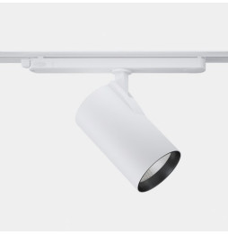 LedsC4 - Proyector Strom diámetro 80 34 4000K CRI 90 18.1° DALI-2 blanco texturizado 3607lm