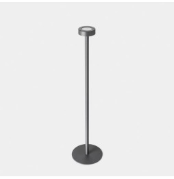 LedsC4 - Luminaria pie Orbit Plug&Play cubierta de orificio grande recargable blanco