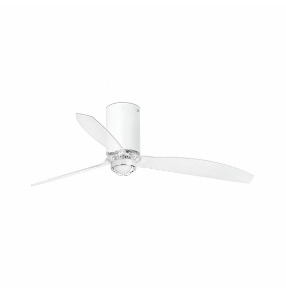 FARO - Ventilador mini TUBE FAN 1280mm blanco mate 3 palas