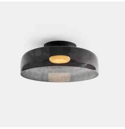LedsC4 - Plafón Levels Ceiling 1 Body diámetro 420mm LED 28 SW 2700-3000-4000K Casambi negro 1850lm