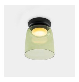 LedsC4 - Plafón Levels 1 Body diámetro 220mm LED 28 SW 2700-3000-4000K Casambi negro 1850lm