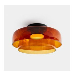LedsC4 - Plafón Levels Ceiling 2 Bodies diámetro 420mm y 320mm LED 28 SW 2700-3000-4000K DALI-2 negro 1850lm