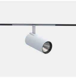 LedsC4 - Proyector Strom 55 LV 24 3500K CRI 90 39.1° ON-OFF blanco texturizado 2252lm