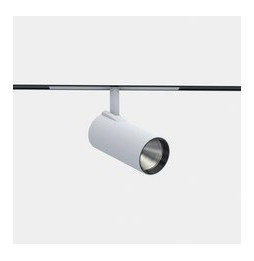 LedsC4 - Proyector Strom 55 LV 24 3500K CRI 90 39.1° ON-OFF blanco texturizado 2252lm