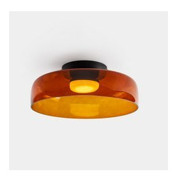 LedsC4 - Plafón Levels Ceiling 1 Body diámetro 420mm LED 28 SW 2700-3000-4000K DALI-2 negro 1850lm