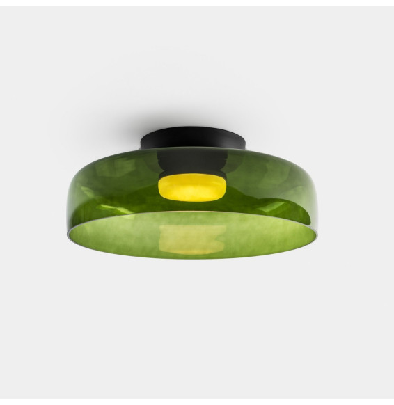 LedsC4 - Plafón Levels Ceiling 1 Body diámetro 420mm LED 28 SW 2700-3000-4000K DALI-2 negro 1850lm