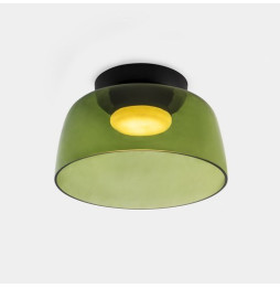 LedsC4 - Plafón Levels 1 Body diámetro 320mm LED 28 SW 2700-3000-4000K DALI-2 negro 1850lm