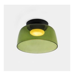 LedsC4 - Plafón Levels 1 Body diámetro 320mm LED 28 SW 2700-3000-4000K DALI-2 negro 1850lm