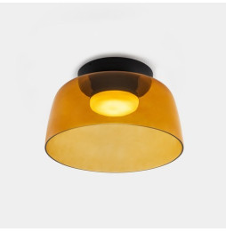 LedsC4 - Plafón Levels 1 Body diámetro 320mm LED 28 SW 2700-3000-4000K DALI-2 negro 1850lm