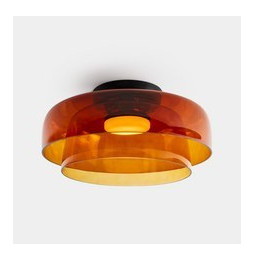 LedsC4 - Plafón Levels Ceiling 2 Bodies diámetro 420mm y 320mm LED 28 SW 2700-3000-4000K PHASE CUT negro 1850lm