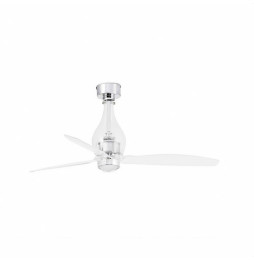 FARO - Ventilador mini ETERFAN 1280mm cristal boro silicato 17W 3000K