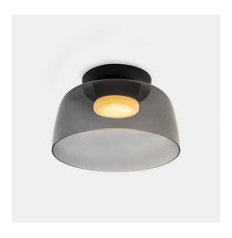 LedsC4 - Plafón Levels 1 Body diámetro 320mm LED 28 SW 2700-3000-4000K PHASE CUT negro 1850lm
