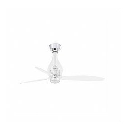 FARO - Ventilador mini ETERFAN 1280mm cristal boro silicato 17W 3000K