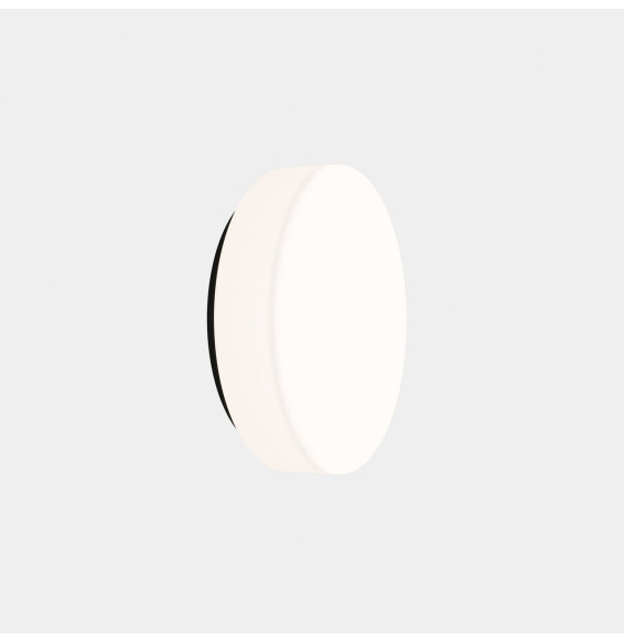 LedsC4 - Plafón Spark Single diámetro 390mm LED 43.7 SW 2700-3000-4000K DALI negro 2083lm