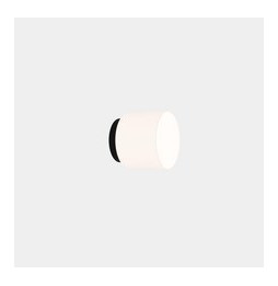 LedsC4 - Plafón Spark Single diámetro 140mm LED 10 SW 2700-3000-4000K PHASE CUT negro 424lm