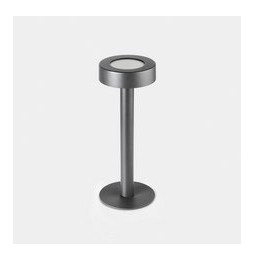LedsC4 - Luminaria sobremesa IP65 Orbit cubierta de agujero grande recargable LED 1.5 4000K TOUCH DIMMING marrón 118lm