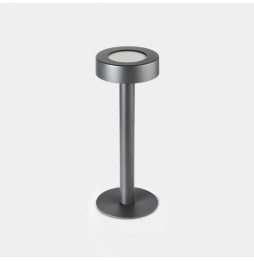 LedsC4 - Luminaria sobremesa IP65 Orbit cubierta de agujero grande recargable LED 1.5 4000K TOUCH DIMMING verde abeto 118lm