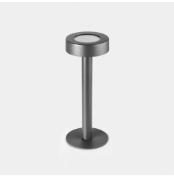 LedsC4 - Luminaria sobremesa IP65 Orbit cubierta de agujero grande recargable LED 1.5 3000K TOUCH DIMMING verde abeto 118lm