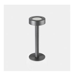LedsC4 - Luminaria sobremesa IP65 Orbit cubierta de agujero grande recargable LED 1.5 3000K TOUCH DIMMING oro 118lm