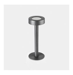 LedsC4 - Luminaria sobremesa IP65 Orbit cubierta de agujero grande recargable LED 1.5 2700K TOUCH DIMMING oro 118lm