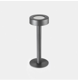 LedsC4 - Luminaria sobremesa IP65 Orbit cubierta de agujero grande recargable LED 1.5 2700K TOUCH DIMMING blanco 118lm