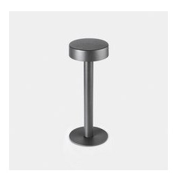 LedsC4 - Luminaria sobremesa IP65 Orbit cubierta de orificio pequeño recargable LED 1.5 3000K TOUCH DIMMING marrón 109lm