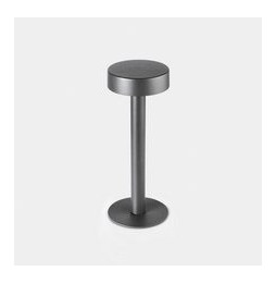 LedsC4 - Luminaria sobremesa IP65 Orbit cubierta de orificio pequeño recargable LED 1.5 2700K TOUCH DIMMING marrón 109lm