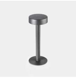 LedsC4 - Luminaria sobremesa IP65 Orbit cubierta de orificio pequeño recargable LED 1.5 3000K TOUCH DIMMING verde abeto 109lm