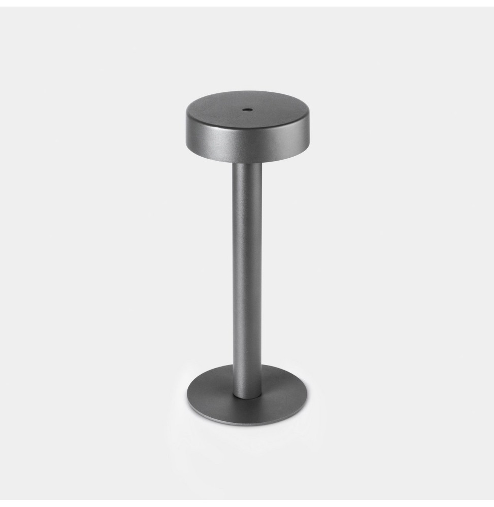 LedsC4 - Luminaria sobremesa IP65 Orbit recargable cubierta LED 1.5 4000K TOUCH DIMMING gris urbano 108lm LedsC4 - Luminaria sobremesa IP65 Orbit recargable cubierta LED 1.5 4000K TOUCH DIMMING gris urbano 108lm