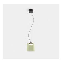 LedsC4 - Luminaria colgante Levels 1 Body diámetro 220mm LED 19 SW 2700-3000-4000K PHASE CUT negro 1255lm