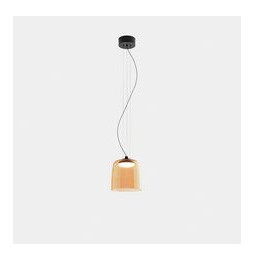 LedsC4 - Luminaria colgante Levels 1 Body diámetro 220mm LED 19 SW 2700-3000-4000K PHASE CUT negro 1255lm