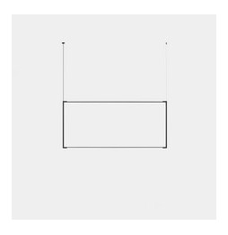 LedsC4 - Luminaria colgante Tubs Modular Rectangular Vertical LED 117.5 3000K ON-OFF negro 3936lm