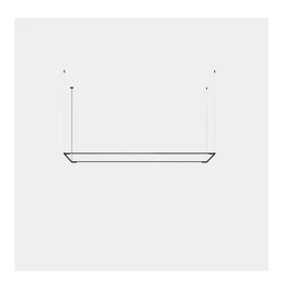 LedsC4 - Luminaria colgante Tubs Modular Rectangular Vertical LED 117.5 3000K DALI negro 3936lm