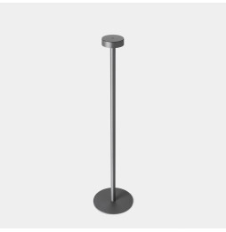 LedsC4 - Luminaria pie Orbit recargable cubierta 3000K oro
