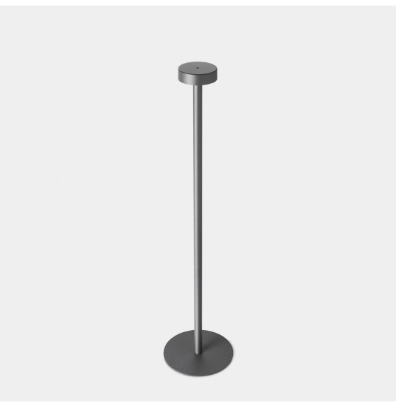 LedsC4 - Luminaria pie Orbit recargable cubierta 3000K oro