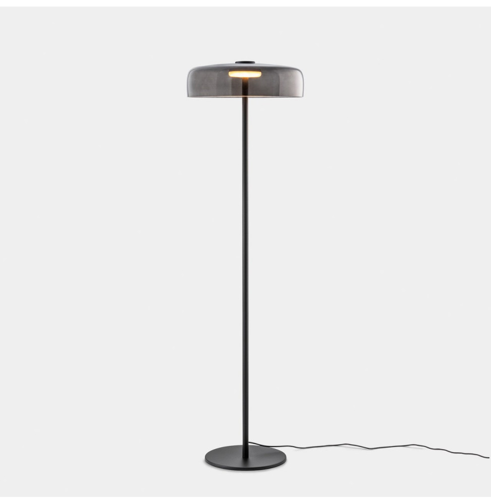 LedsC4 - Luminaria pie de salón Levels 1 Body diámetro 420mm LED 17 SW 2700-3000-4000K Push negro 681lm LedsC4 - Luminaria pie de salón Levels 1 Body diámetro 420mm LED 17 SW 2700-3000-4000K Push negro 681lm