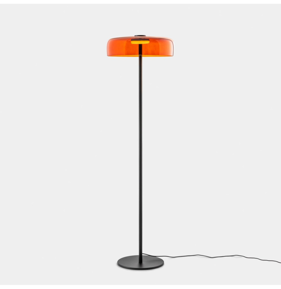 LedsC4 - Luminarai pie de salón Levels 1 Body diámetro 420mm LED 17 SW 2700-3000-4000K Push negro 681lm LedsC4 - Luminarai pie de salón Levels 1 Body diámetro 420mm LED 17 SW 2700-3000-4000K Push negro 681lm