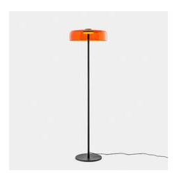 LedsC4 - Luminarai pie de salón Levels 1 Body diámetro 420mm LED 17 SW 2700-3000-4000K Push negro 681lm